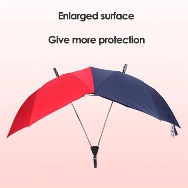Creative Double Pole Umbrella For Couple & Family - Image 8