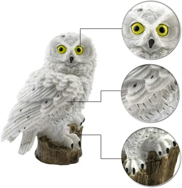 Outdoor Decor Charming Owl Solar Light - Image 9