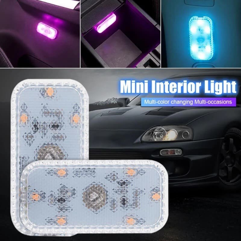 Wireless LED Mini Car Touch Light for Interior & Trunk