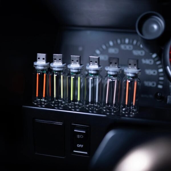Touch Car USB Light, Retro Vibe Car Interior - Image 10