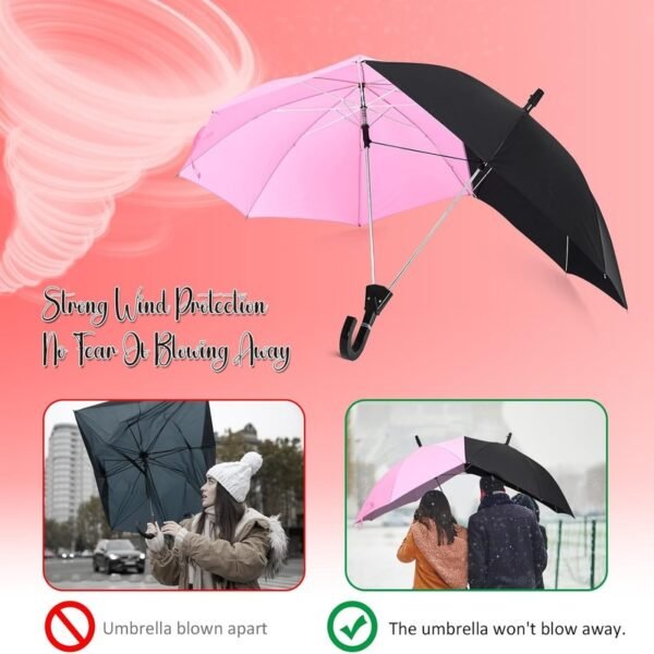 Creative Double Pole Umbrella For Couple & Family - Image 5