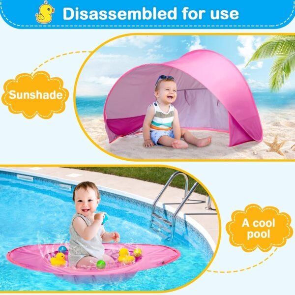 Waterproof UV Protecting Sunshelter Baby Beach Tent - Image 8