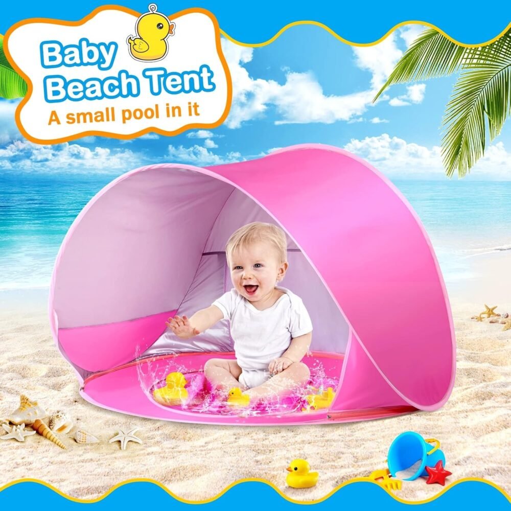 Waterproof UV Protecting Sunshelter Baby Beach Tent