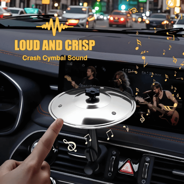 Hilarious Car Crash Cymbal Car Decoration Gift for Drivers - Image 6