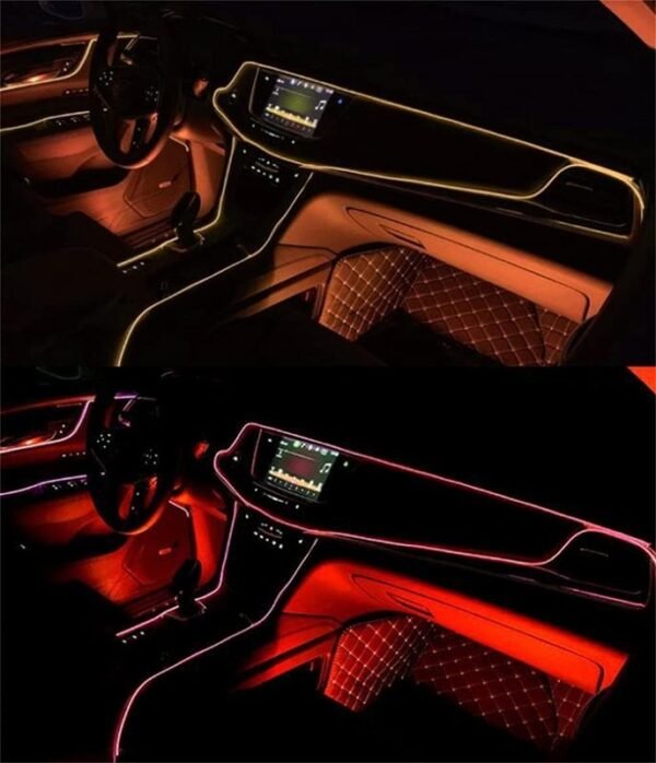LED Neon Car Atmosphere Light Strip for Interior Decoration - Image 7