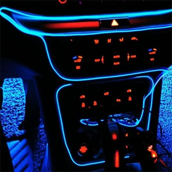 LED Neon Car Atmosphere Light Strip for Interior Decoration - Image 8