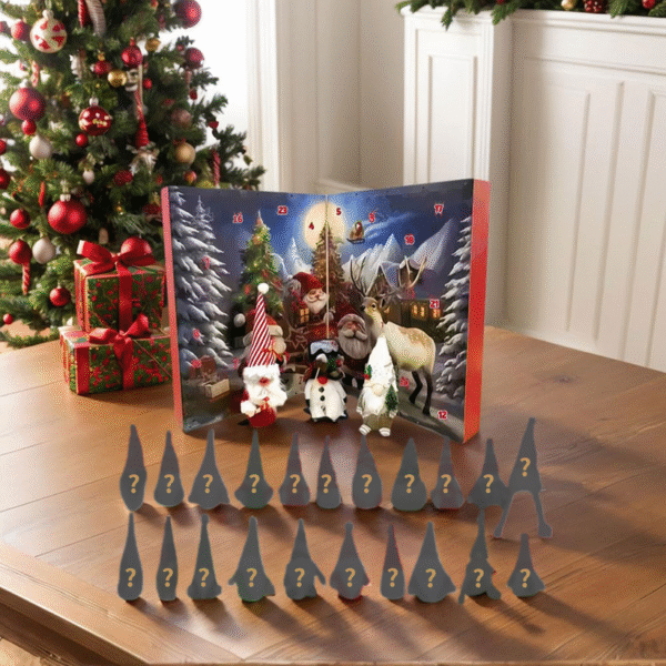 Christmas Countdown Calendar With 24 Days Of Gnome Surprise Gifts ...