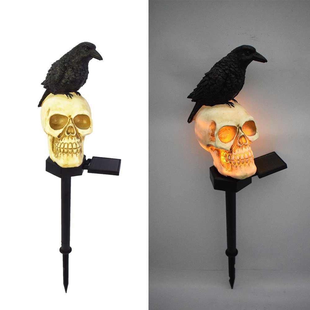 Halloween Outdoor Bone Decoration Skull Candle Light - Image 12