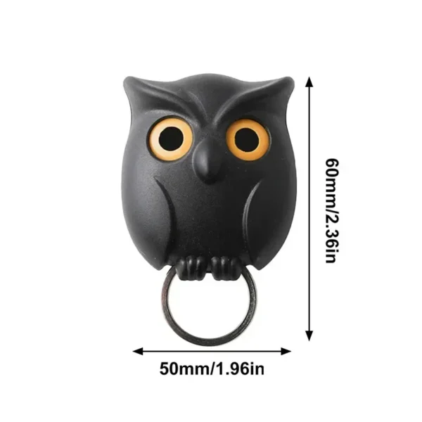Magnetic Wall Hanging Night Owl Key Holder - Image 12
