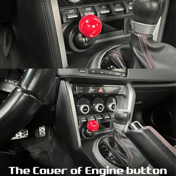 Joystick Ball-bar Car Start Button Cover Auto Decor - Image 12