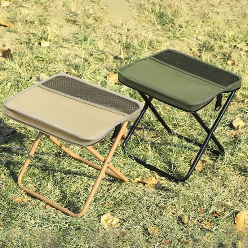 Pocket Chair Easy-Carry Folding Stool Shaped Like A Shoulder Bag