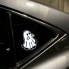 Funny Halloween Flip Off Car LED Ghost