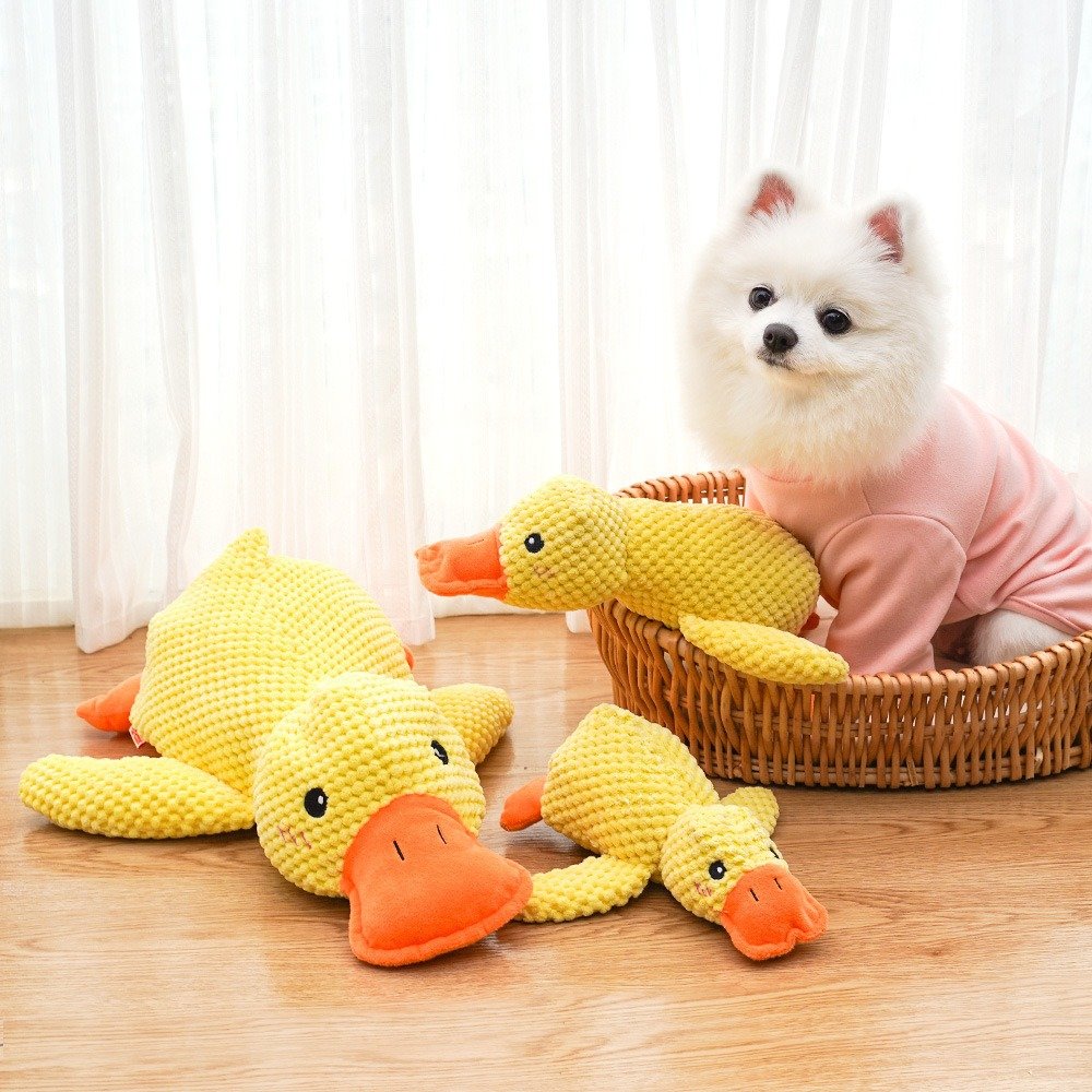 🔥 Last Day Sale 50% OFF 🐶 Best Friend Calming Duck Toy For Dogs - Image 8