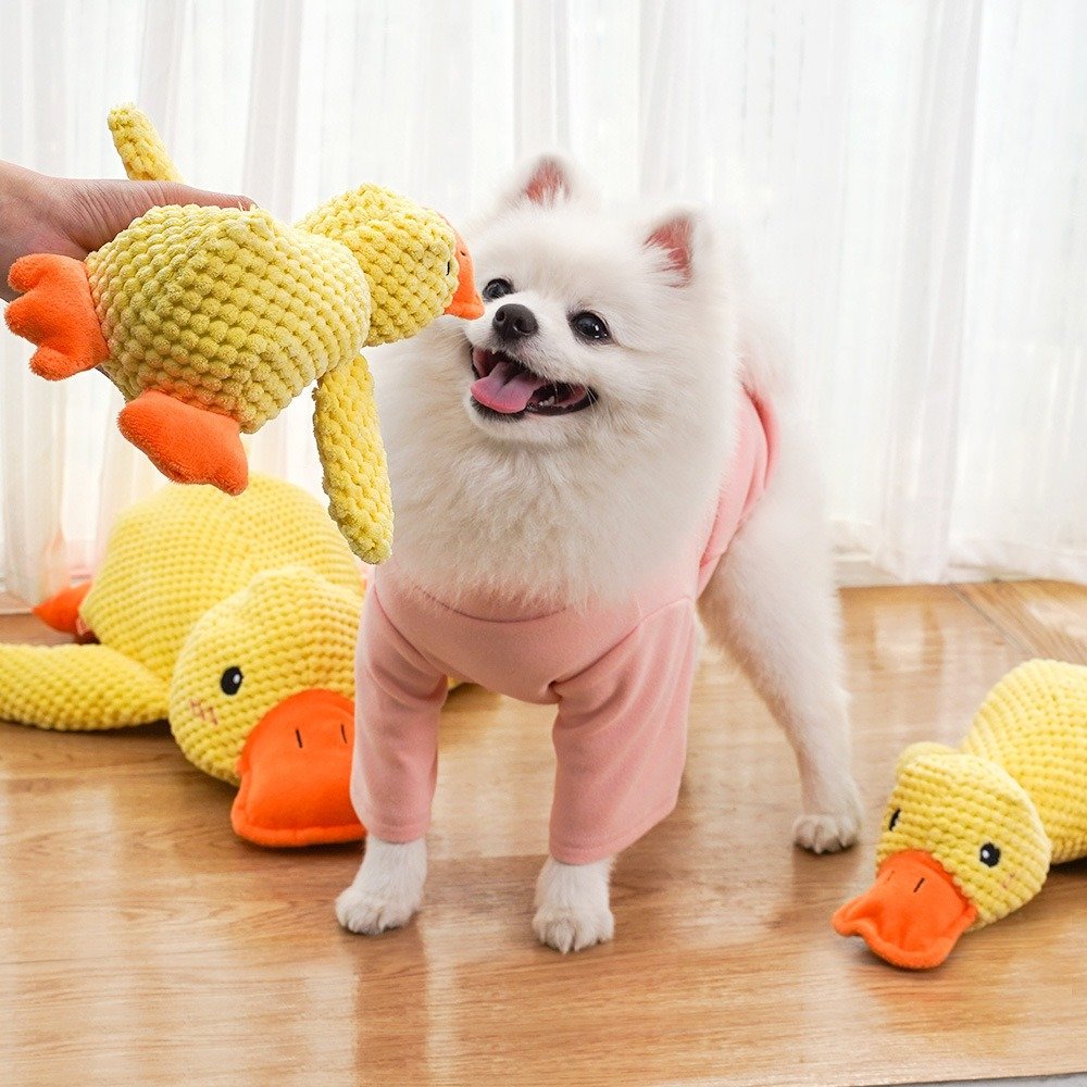 🔥 Last Day Sale 50% OFF 🐶 Best Friend Calming Duck Toy For Dogs - Image 7