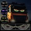 LED Dynamic Car Devil Eyes Sticker