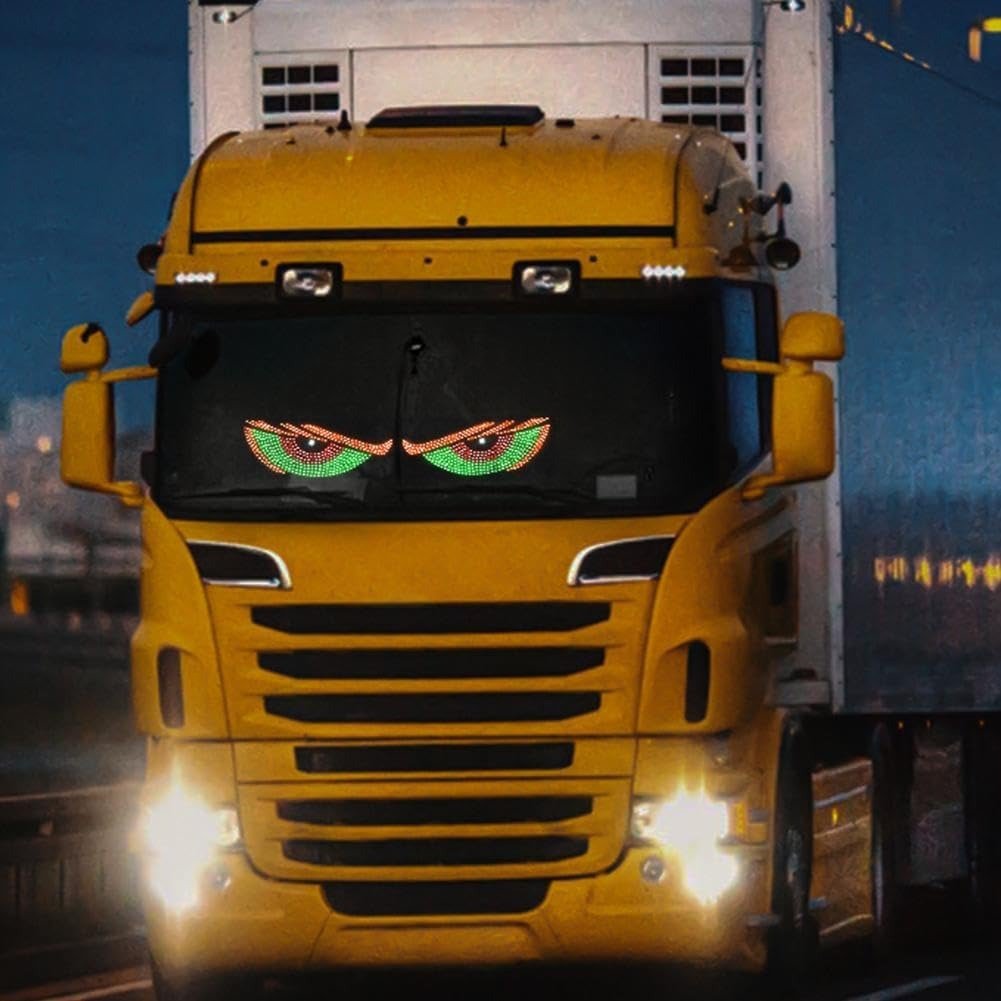 LED Dynamic Car Devil Eyes Sticker - Image 11