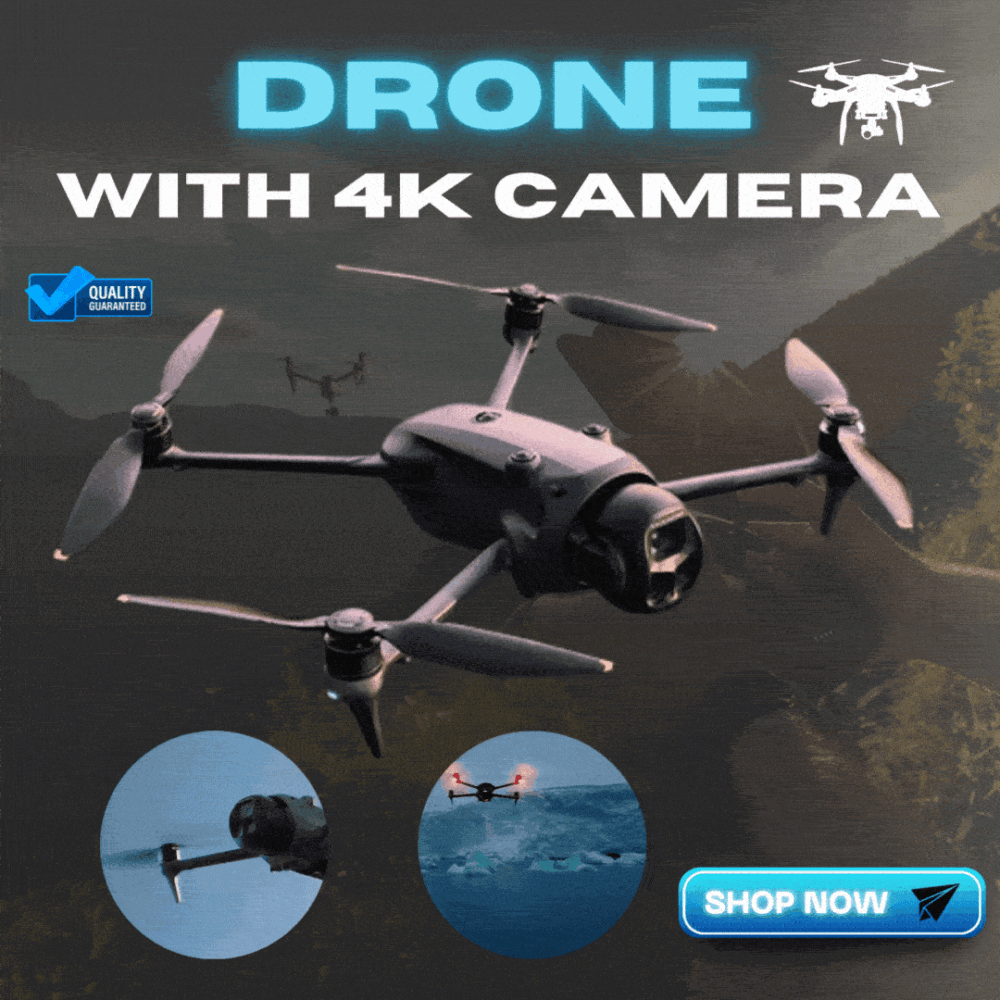 🚁🌍Next-Gen AirView Pro 4: Triple Camera Drone for Beginners & Pro-Level Shots