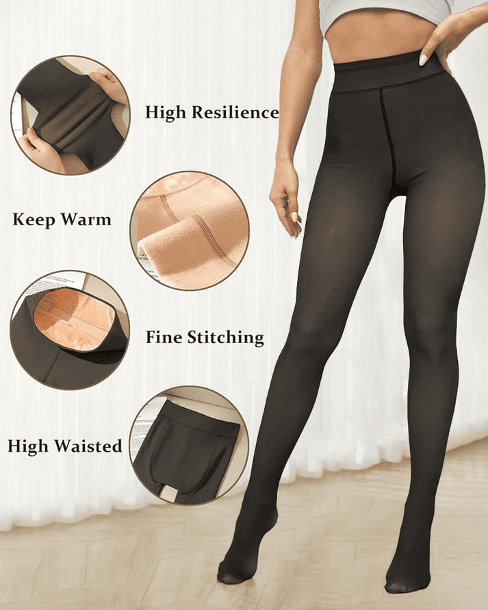 ❄️HOT Winter Sale 50%💃 Translucent Fleece Lined Magic Pantyhose - Image 3