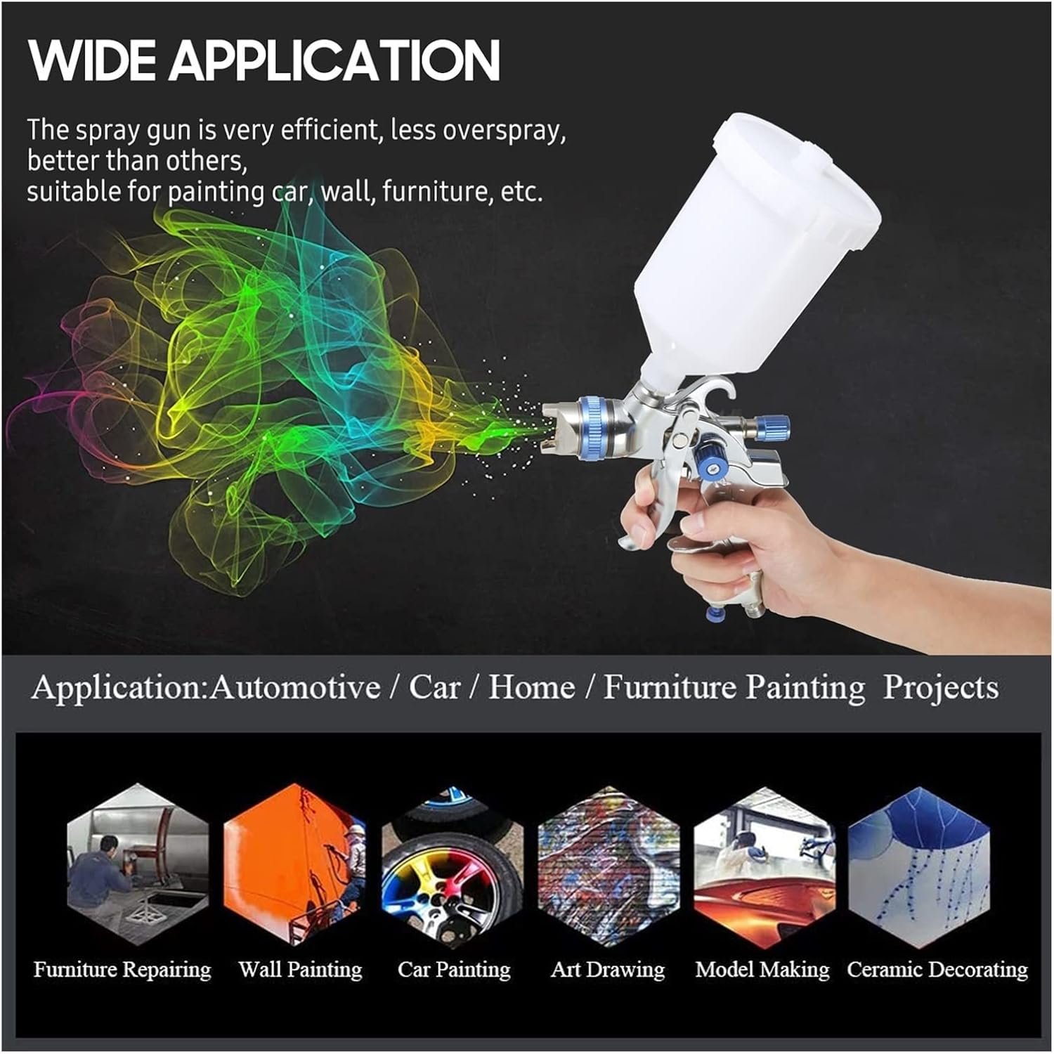 🔥Last Day 70% OFF🔥Automotive Spray Paint Gun🎁 - Image 6