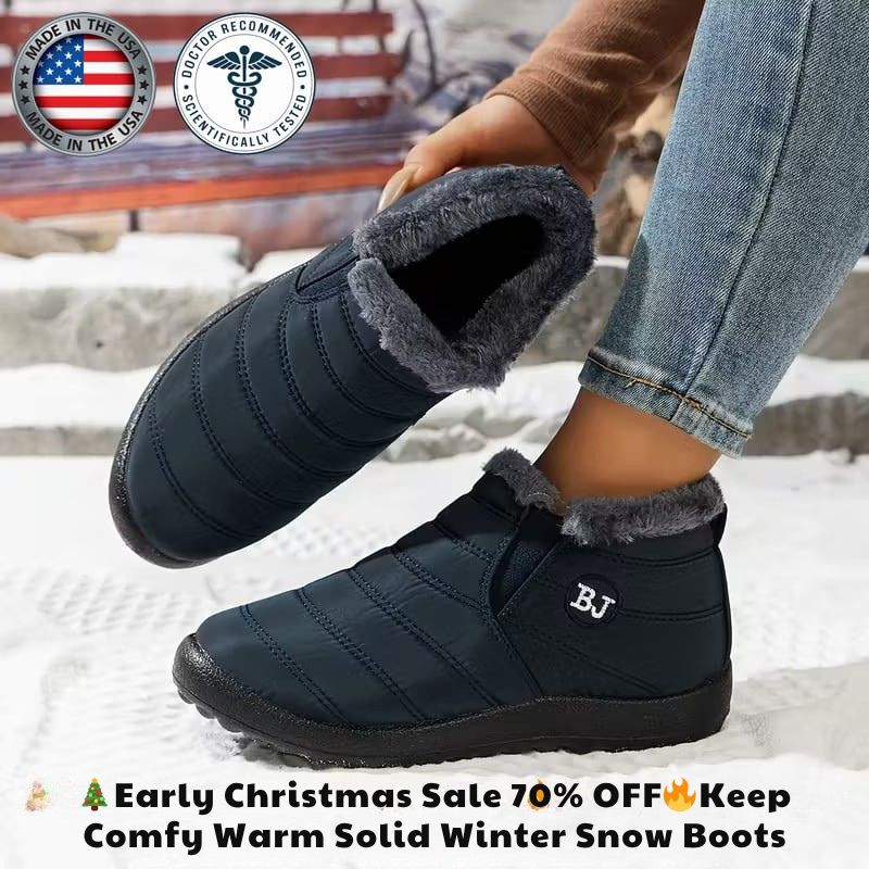 🎄Christmas Sales 70% OFF🔥Keep Comfy Warm Solid Winter Snow Boots