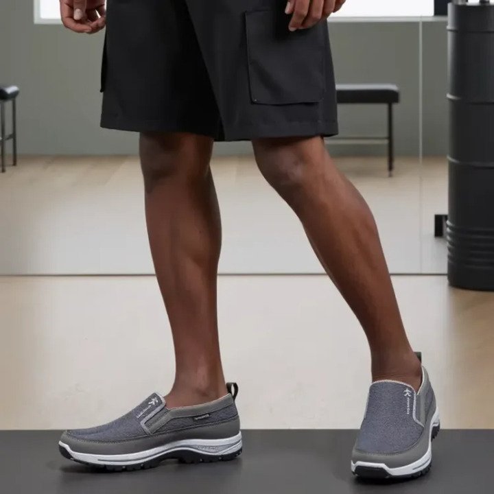 💥Hot Special Discount💥 Orthopedic Mesh Fabric Slip On Sneakers for Men - Image 4