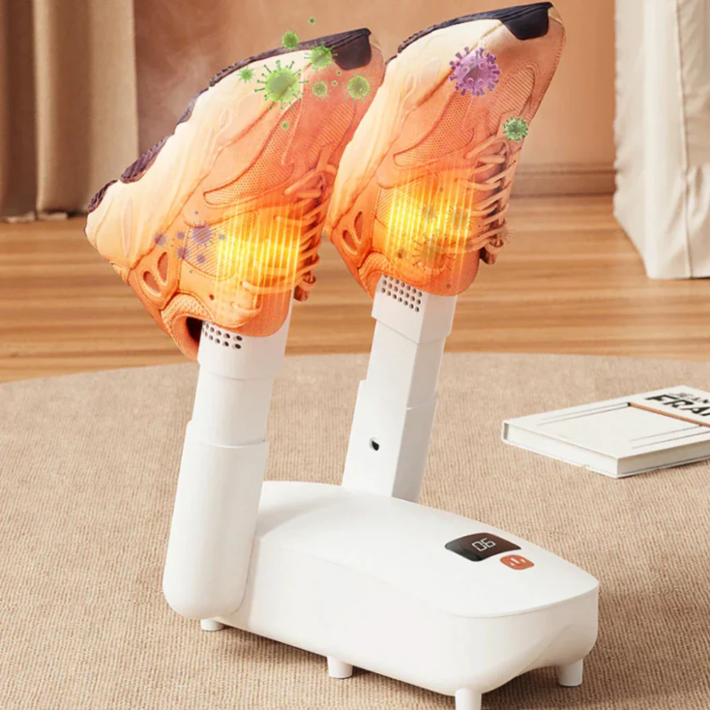 Fast Shoe Dryer & Portable Electric Shoe Heater, Sterilizer & Dehumidifier for Sports Shoes, Socks and Clothes