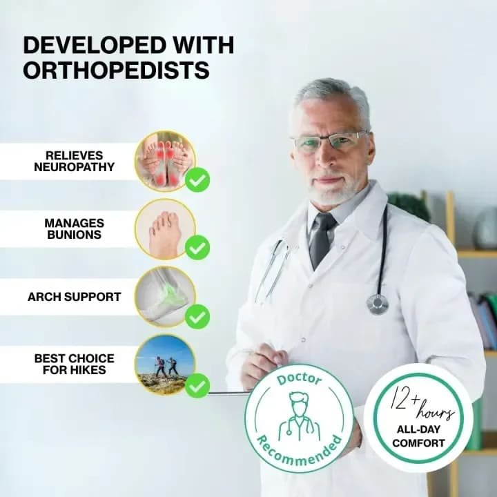 💥Hot Special Discount💥 Orthopedic Mesh Fabric Slip On Sneakers for Men - Image 7