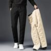 Winter Warm Waterproof Unisex Fleece Jogging Pants