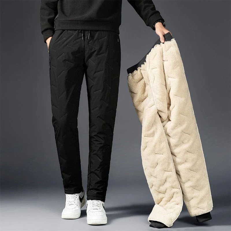 Winter Warm Waterproof Unisex Fleece Jogging Pants
