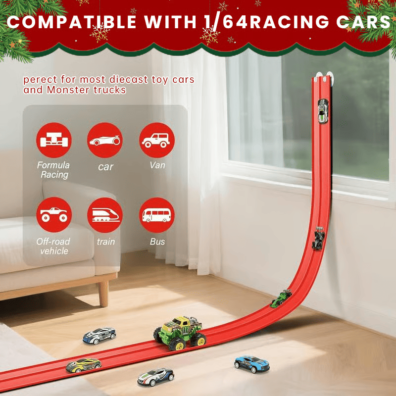 Fun Flexible DIY Race Car Track Toy 🚗✨ - Image 3