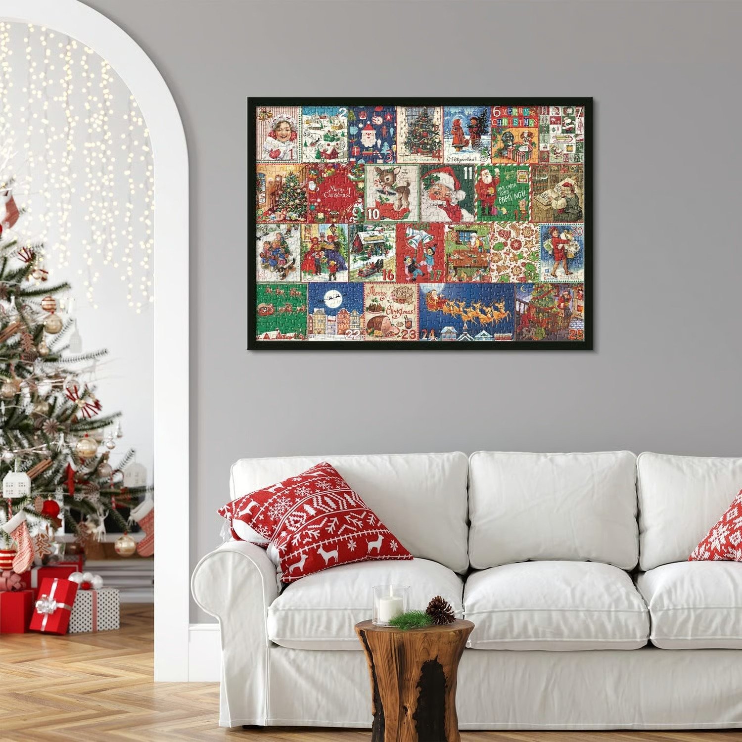 🎄🧩 Piece by Piece to Christmas: 1000pcs Jigsaw Puzzle Advent Calendar - Image 5