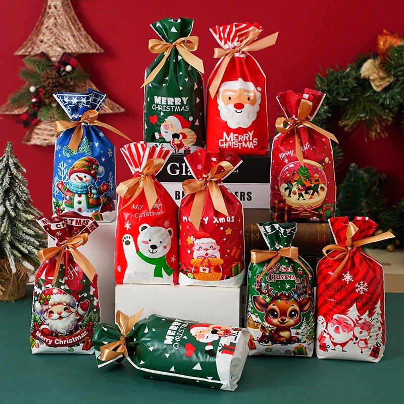 🎄🎅 Christmas MerryWrap Gift Bag 🎁 No Tape, No Mess, Just Instant Magic - Image 3