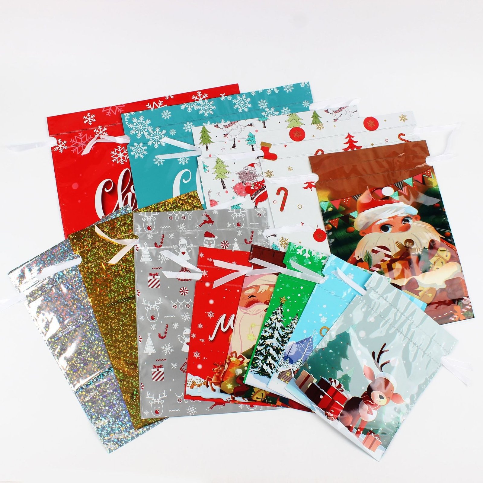 🎄🎅 Christmas MerryWrap Gift Bag 🎁 No Tape, No Mess, Just Instant Magic - Image 10