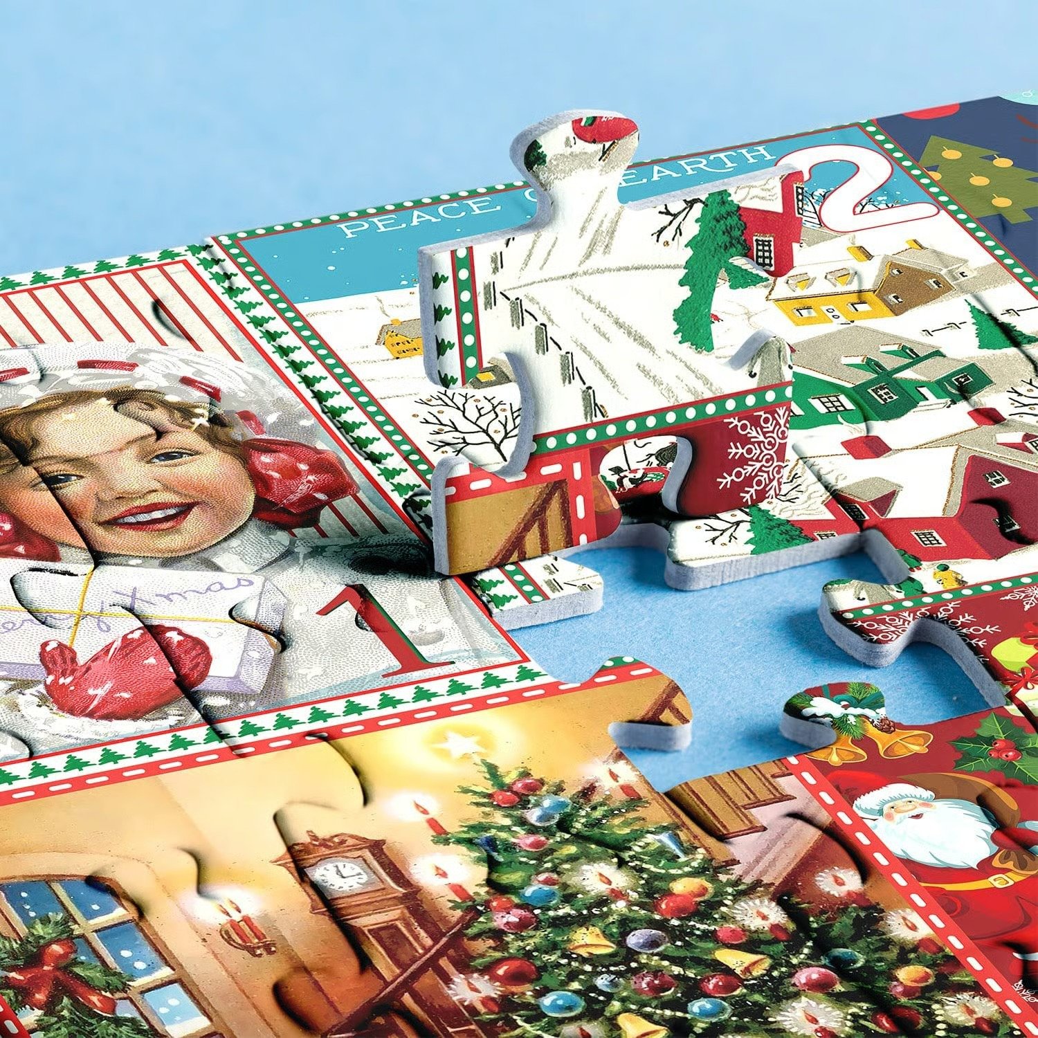🎄🧩 Piece by Piece to Christmas: 1000pcs Jigsaw Puzzle Advent Calendar - Image 8