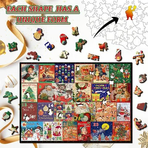 🎄🧩 Piece by Piece to Christmas: 1000pcs Jigsaw Puzzle Advent Calendar - Image 7