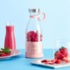 🍓✅ Portable Fresh Smoothie Mate Blender: No Cords, No Limits