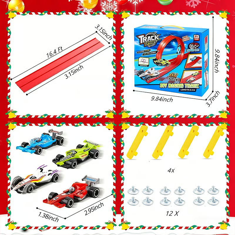Fun Flexible DIY Race Car Track Toy 🚗✨ - Image 10