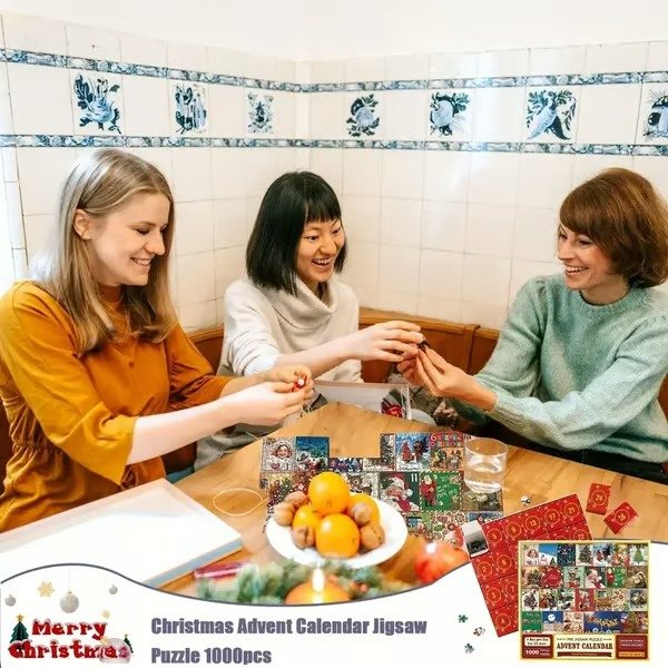 🎄🧩 Piece by Piece to Christmas: 1000pcs Jigsaw Puzzle Advent Calendar - Image 13