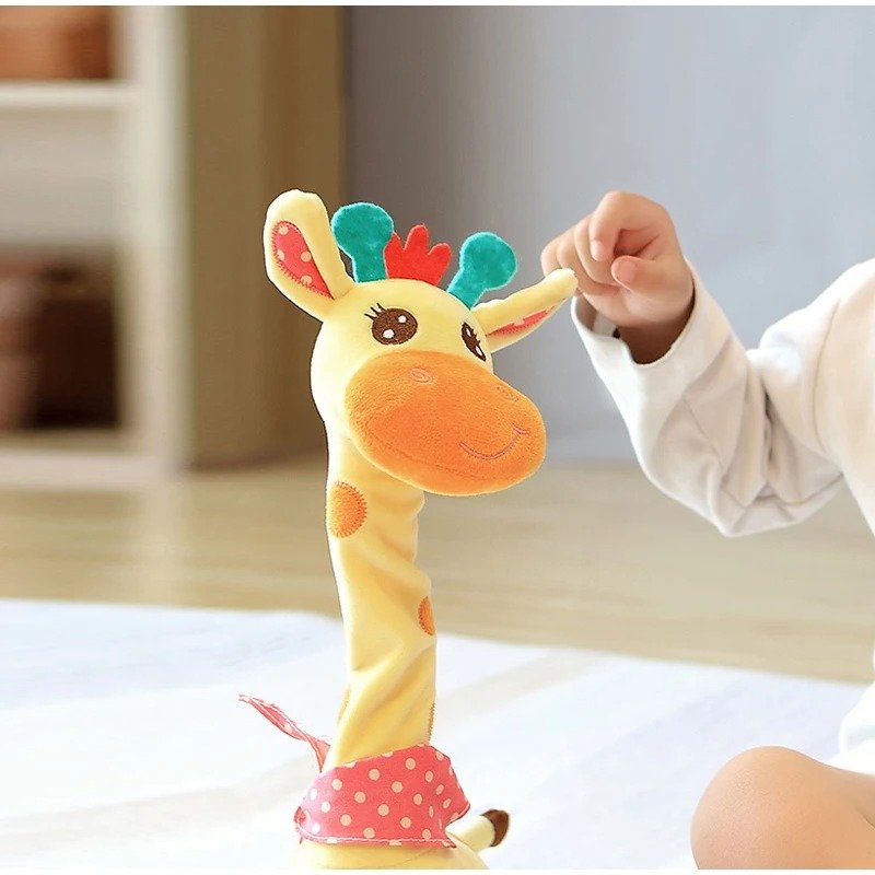 🦒🎵🗣️ Talking Giraffe Toy: Sings, Dances & Repeats What You Say! - Image 11