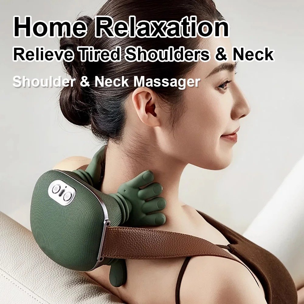 ✅ 3D Deep-Kneading Neck & Shoulder Massager: Relieve Tension, Stress in Minutes! - Image 4