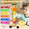 🦒🎵🗣️ Talking Giraffe Toy: Sings, Dances & Repeats What You Say!