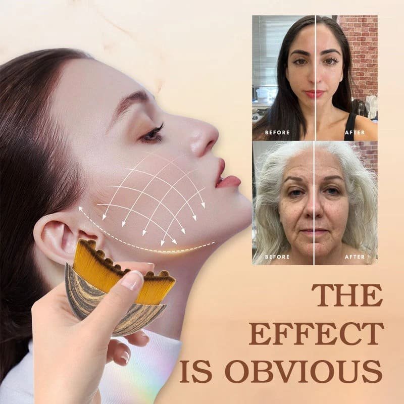 Handheld Lymphatic Brush for Facial Massage - Image 4