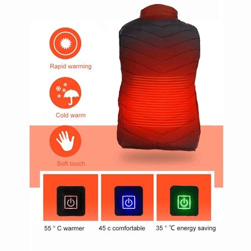 🔥Early Access🔥2025 New Unisex Warming WinterGuard Heated Vest - Image 9