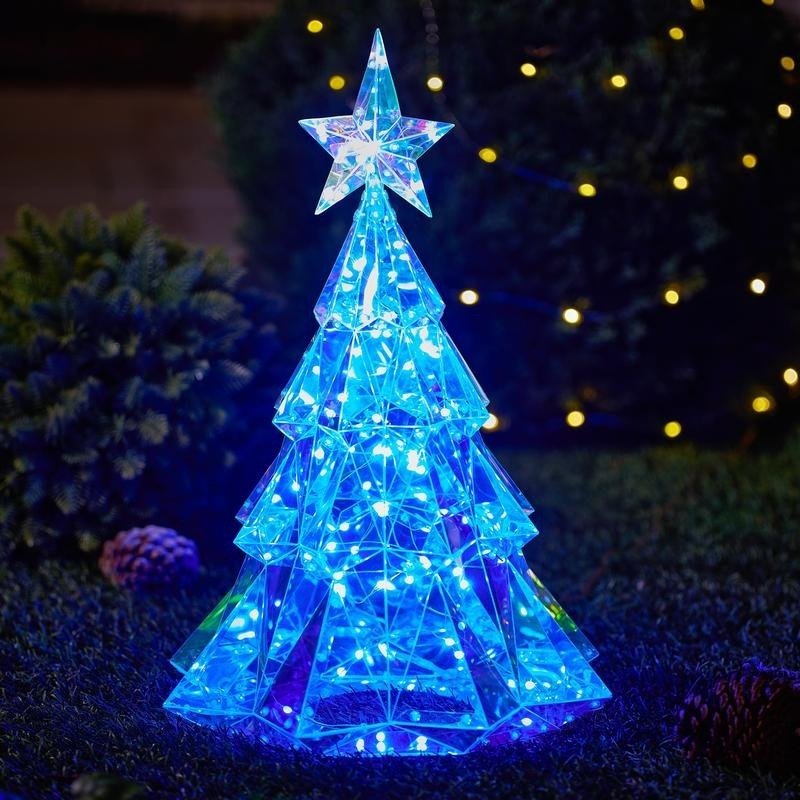 🎅 Limited Pre-Order ✨ Crystal Christmas Figures With Remote - Image 4