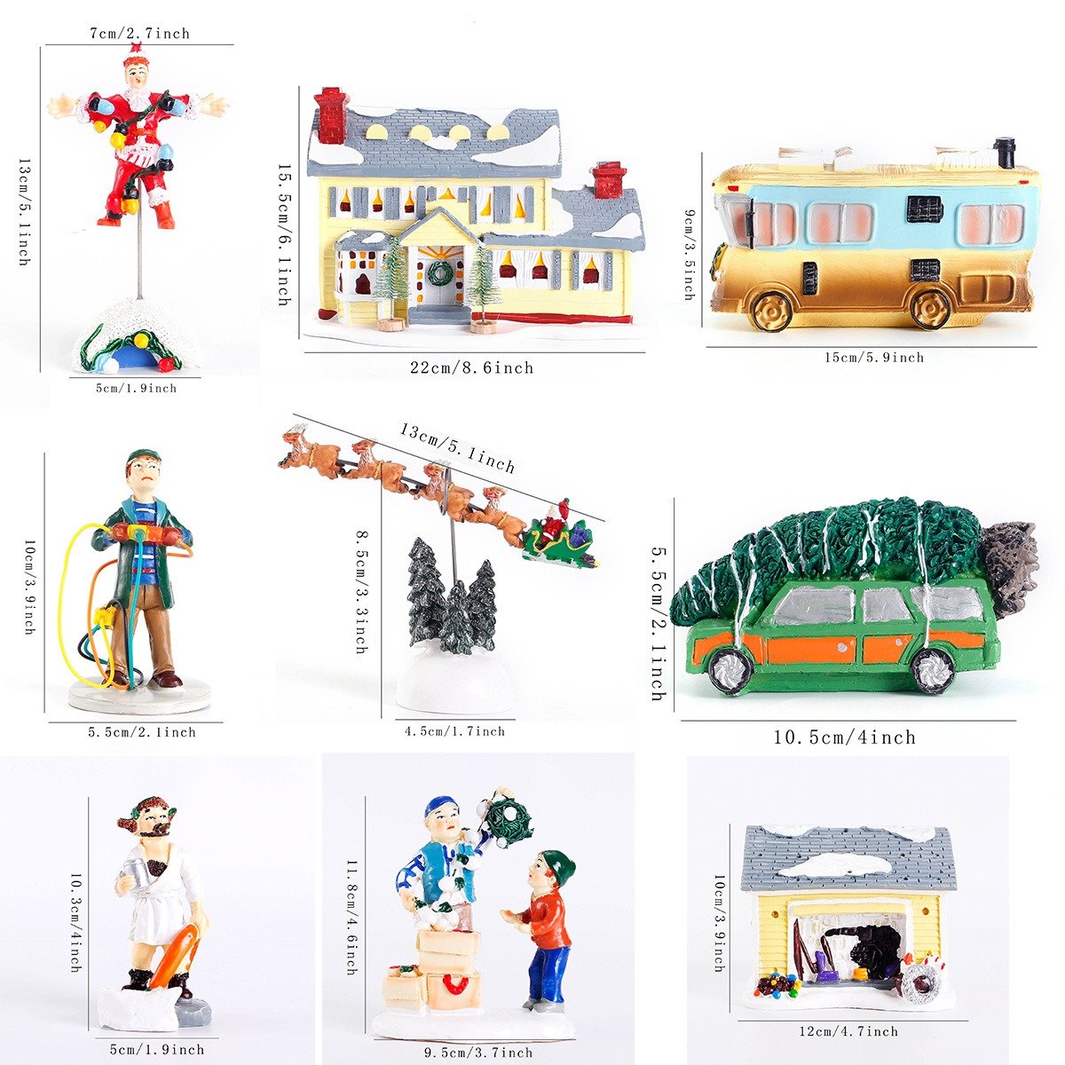 🎅 National Lampoon's Christmas Vacation 🎄, Inspired Ceramic Village - Image 13