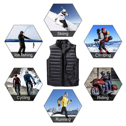 🔥Early Access🔥2025 New Unisex Warming WinterGuard Heated Vest - Image 14