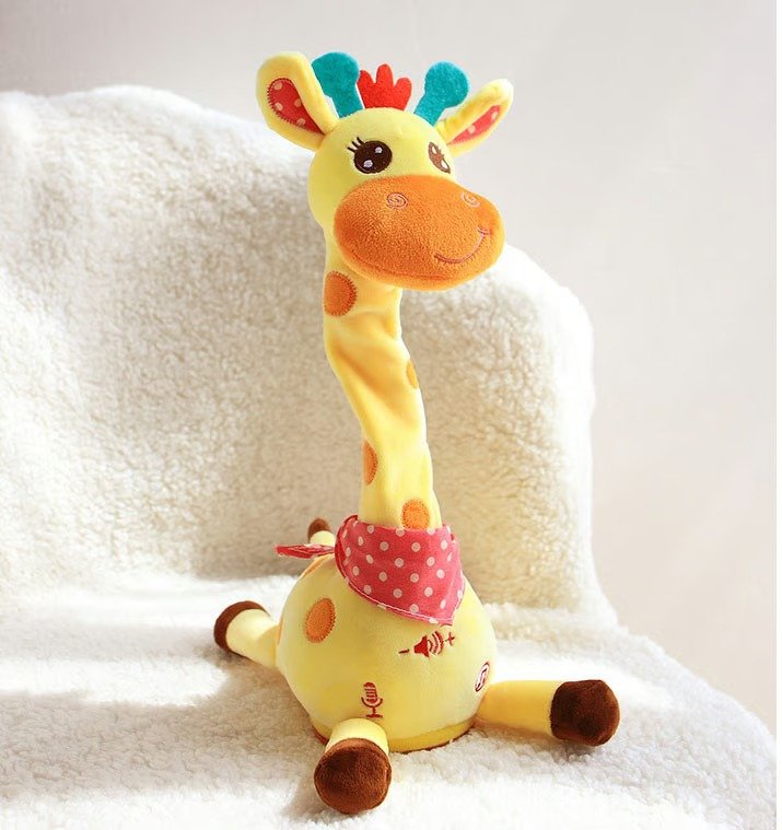 🦒🎵🗣️ Talking Giraffe Toy: Sings, Dances & Repeats What You Say! - Image 12
