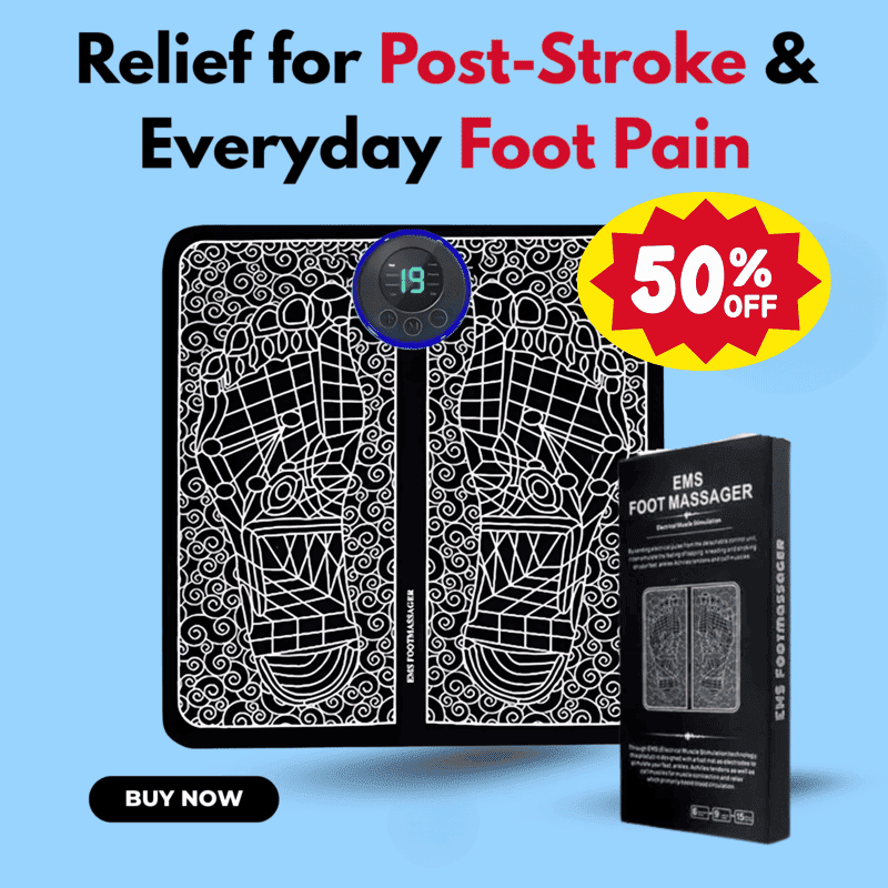 Deep Tissue EMS Foot Massager Pad