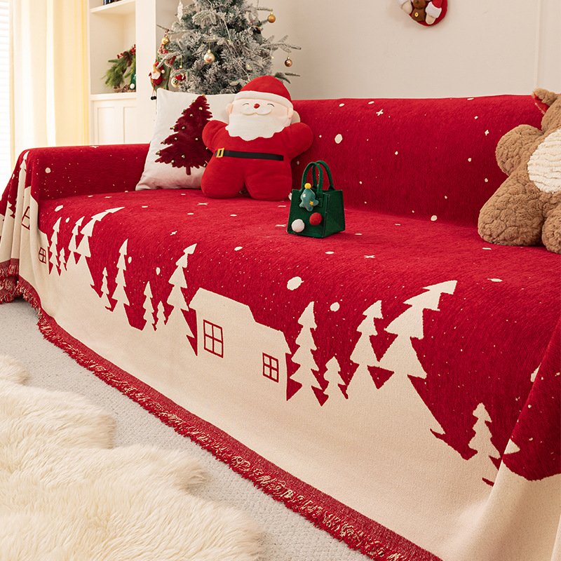 Contemporary Integrated Christmas Sofa Cover