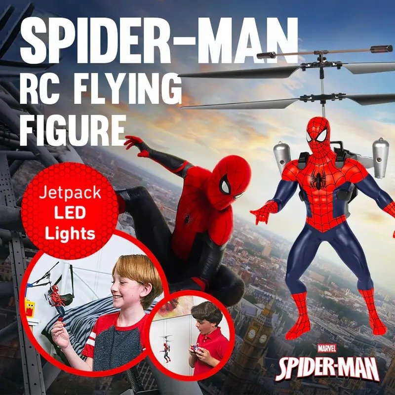 Marvel Superhero RC Flying Toy Avengers Helicopter for Kids